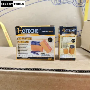 Hoteche 6mm Number and Letter Stamp Set