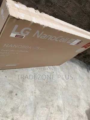 LG nano80A 75 Inch 4K UHD Smart TV