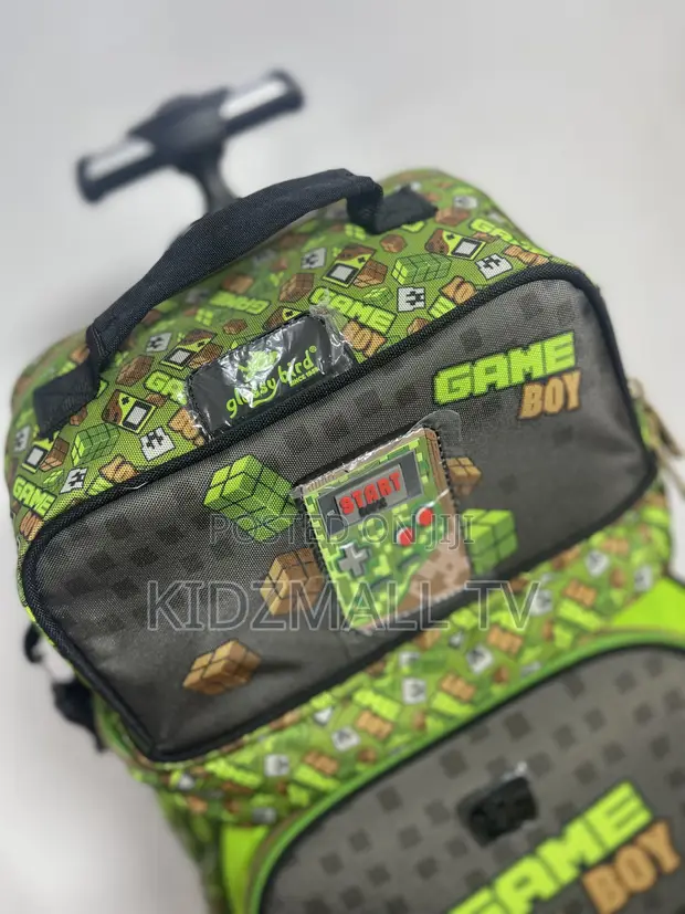 Kayan Makaranta Na Yara Na Game Boy Na Trolley - 1