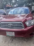 Toyota Highlander 2010 Burgundy - 1