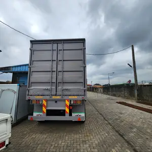 Brand New 60-Ton Triple Axle Box Body Semi-Trailer