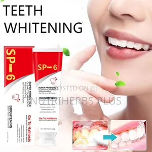 SP-6 Probiotic Toothpaste (Brightens Without Harsh Chemicals)