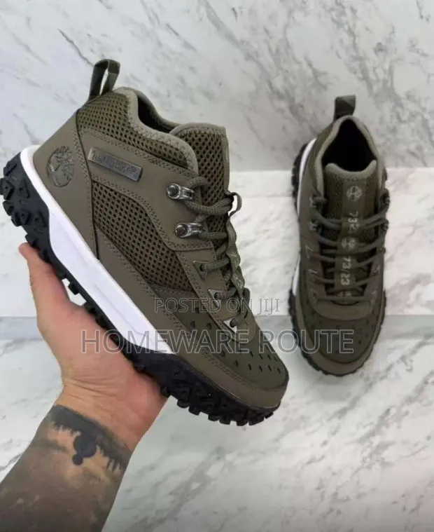 Timberland GreenStride Motion 6 Hiker Boots - Men's Green - 1