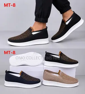 Premium MT-8 Mazan Jaka masu Sauƙin Saka - Baki, Navy, Tan