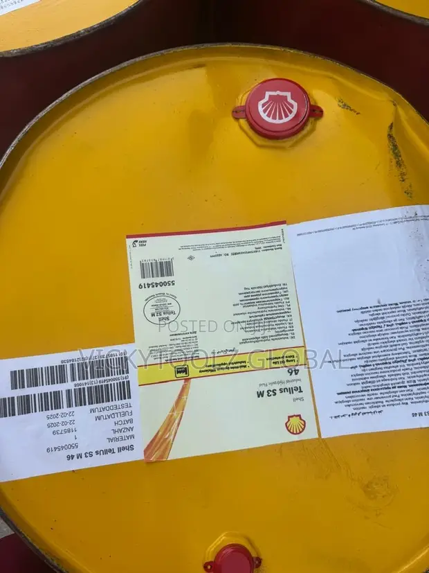 Shell Tellus S3 M 46 Drum Mai Na Hydraulic Na Masana'antu - 1