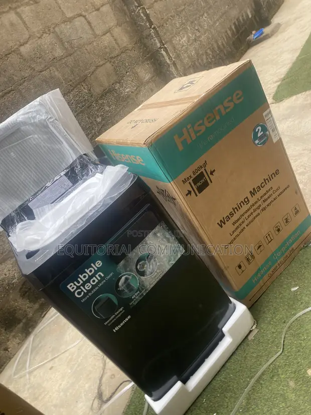 Hisense 9KG Automatic Top Load Washing Machine - 1