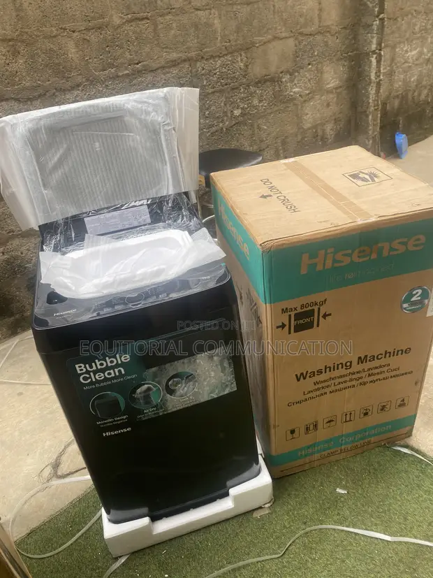 Hisense 9KG Automatic Top Load Washing Machine - 1