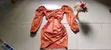 Camila Brown Leather Luxury Gown - 3