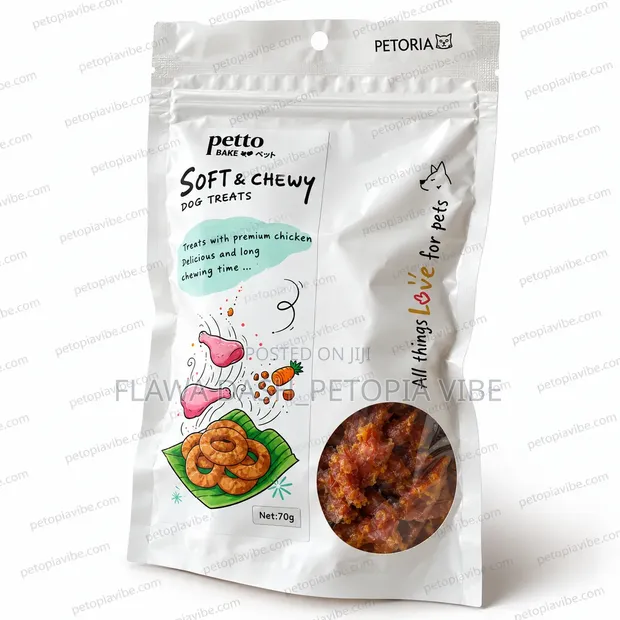 Petto Soft Chewy Dog Treats (100g) - 1
