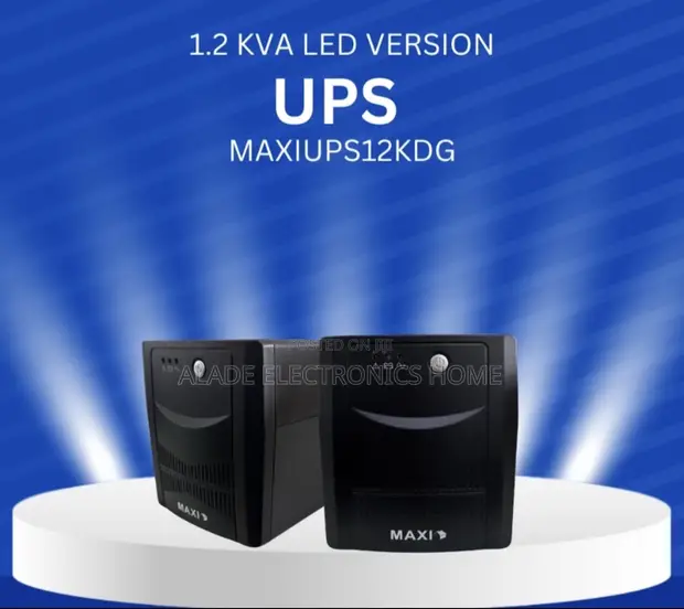 Maxi UPS 1200VA LED Version - 5 Year Warranty - 1
