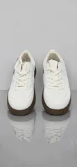 Cream Sneakers with Brown Premium Balance Sole - Unisex - 3