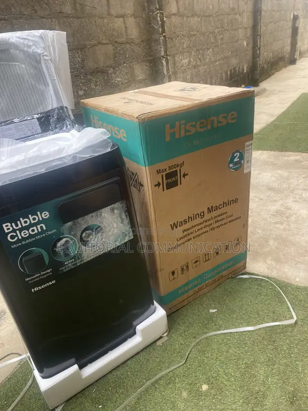 Hisense 9KG Mesin Wanki Mai Kayan Aiki - 1