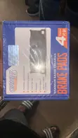 Original Brake Pads for Hyundai Sonata 2015/16 - 2