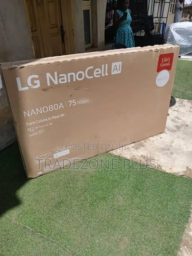 LG nano80A 75-inch 4K UHD Smart TV - 1