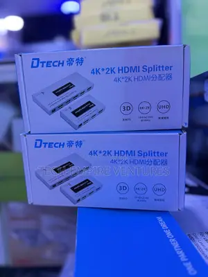 DTECH 1x4 HDMI Splitter (4K@30Hz)