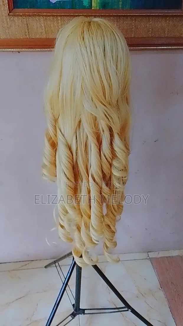 High Quality Human Hair Blend Wigs - 1
