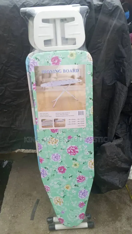 Foreign Foldable Ironing Board with Heat-Resistant Cover - 1