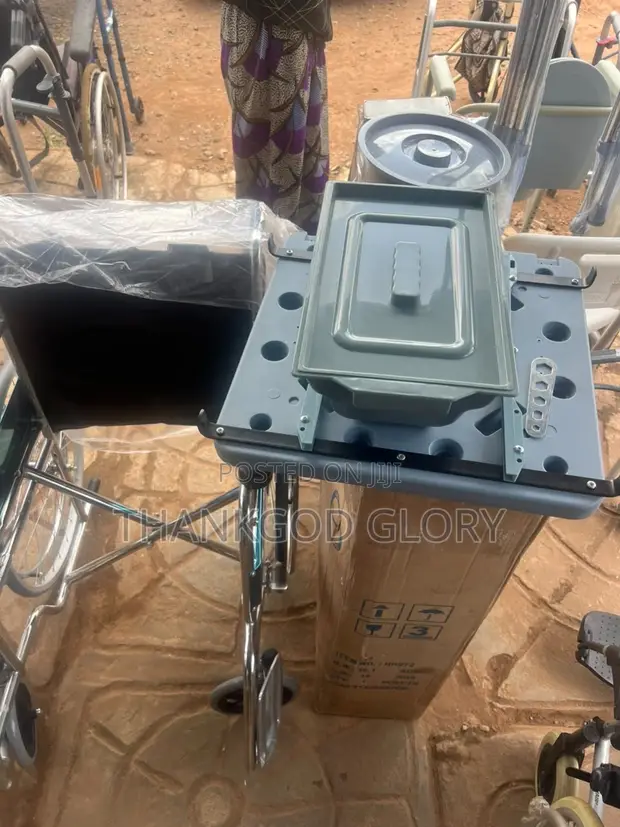 Commode Wheelchair - Medical Aid - 1