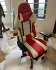 Brand New Gaming Chair with Footrest - Red - 1