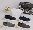 Iconic Men's Slip-on Sneakers - Black, Navy, Brown - 2