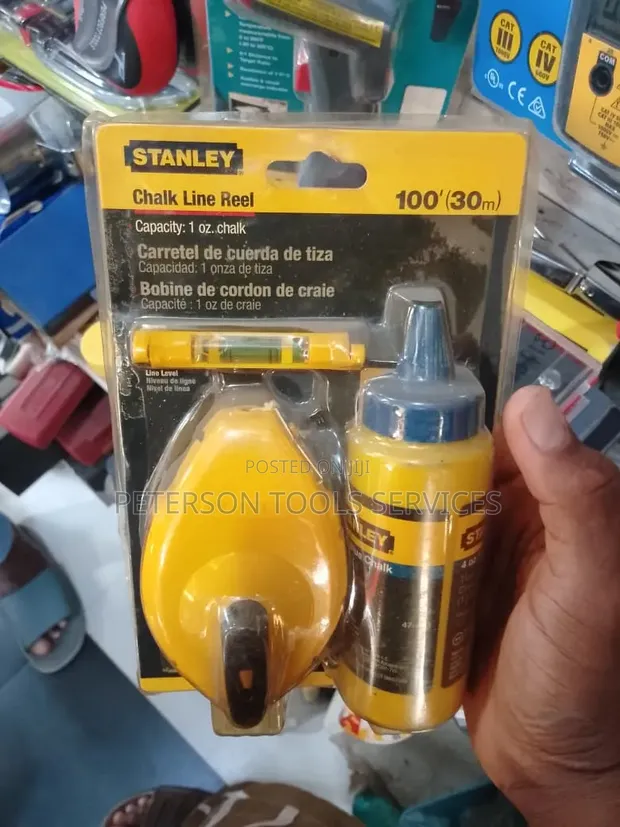 Stanley Chalk Line Reel 30m - 1