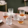 6Pcs 320ml Whiskey Glasses - Deli Glass Prosperous Series - 1