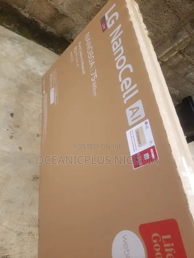 LG NANO80A 75-Inch 4K Smart TV - 1