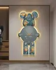 Aesthetic Bear LED Wall Clock Lamp - 5