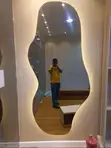 Madubin Tsaye Mai Hasken LED Mai Tsawon Gaske - 1