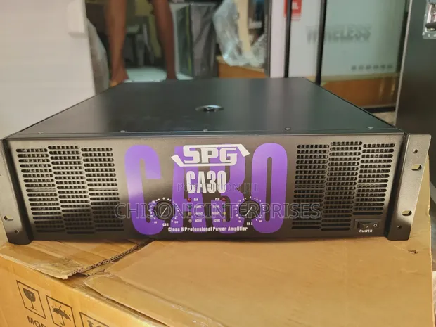 SPG CA30 Heavy Duty Power Amplifier - 1