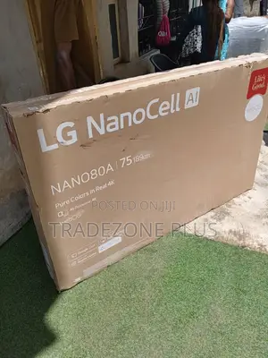 LG 75-Inch NanoCell TV (Model nano80a)