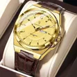 Poedagar Leather Wrist Watch for Men - 5