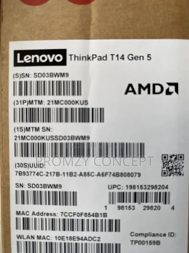 New Lenovo ThinkPad T14 G4 Laptop - 32GB RAM, 1TB SSD - 1
