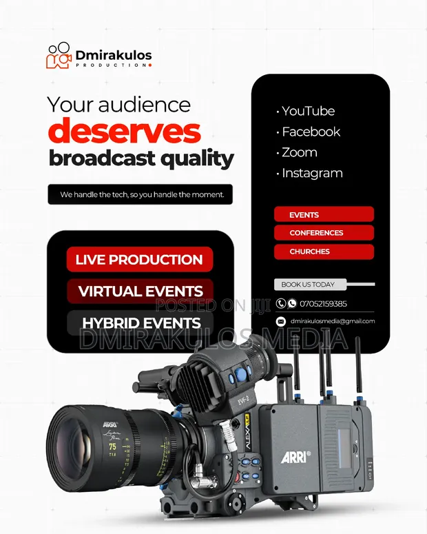 Live Streaming & Virtual Event Production - 1
