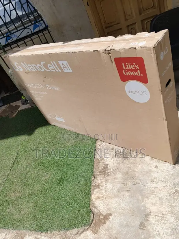 LG nano80A 75 Inch Talakawa Talabijin - 1
