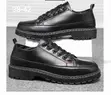 High Quality Men's Black Leather Oxford Shoes - 2