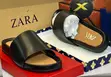 Zara Luxury Leather Slippers for Men (Sizes 40-46) - 2