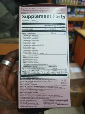 Garden of Life Dr. Formulated Probiotics Urinary Tract+ 50 Billion CFU