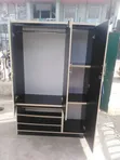 Wardrobe Na Gida - Baƙi Tare Da Rakon Takalmi - 1