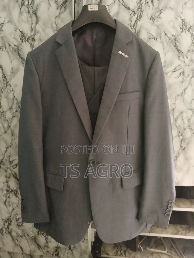 Die Capri Men's Gray Cotton Blazer - Brand New - 1
