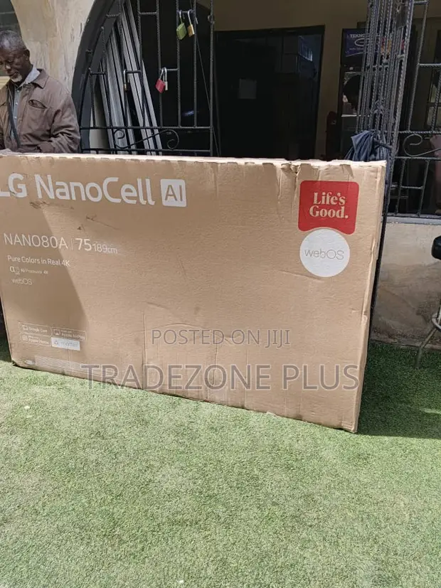 LG nano80A 75-inch Talakawa Gida TV - 1