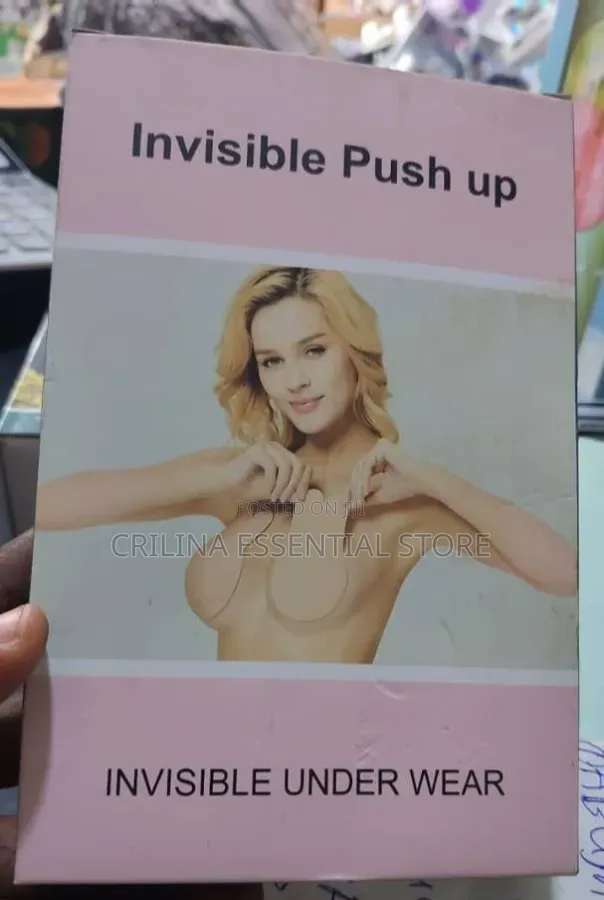 Invisible Push-Up Adhesive Bra - 1