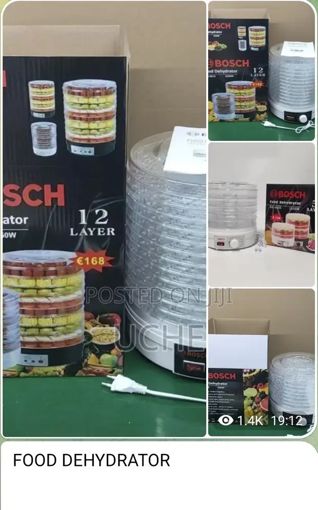 Bosch 12-Layer Food Dehydrator - Brand New - 1
