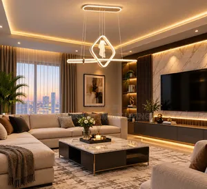 Modern LED Pendant Chandelier for Dining Room