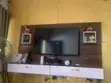 Floating Mounted TV Panel with Shelves & Drawers (Used) - 2