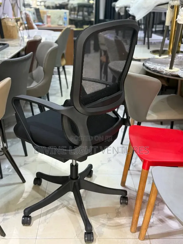 Boss Office Products Swivel Mesh Chair - Sabon Abu - 1
