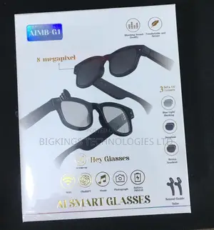 AIMB G1 AI Smart Glasses with 1080P Camera & Real-Time Translation