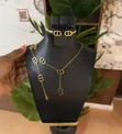 Stainless Steel Necklace Set with Bangle and Bracelet - 2