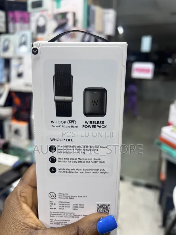 Whoop MG Life 12-Month Membership Fitness Tracker - 1