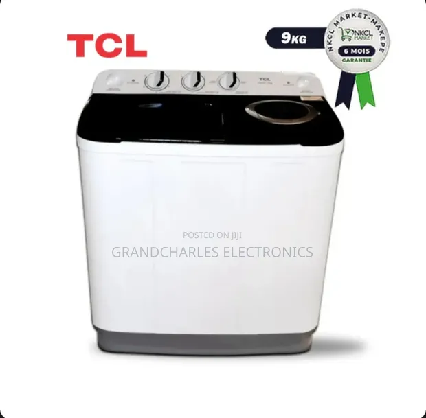 TCL 9.5kg Twin Tub Semi-Automatic Washing Machine - 1